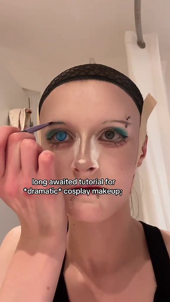 Dramatic Cosplay Makeup Tutorial for Beginners
