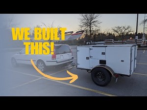 Homebuilt Camper Trailer Tour and Build Process!