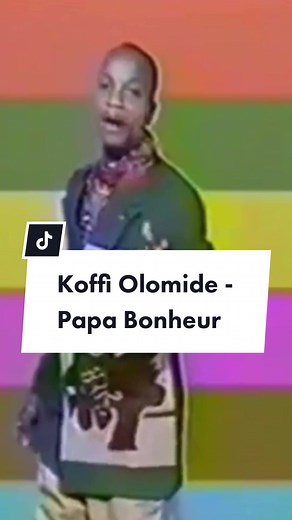 Koffi Olomide - Papa Bonheur (1992) Music Video
