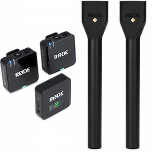 Rode Wireless GO III Dual-channel Wireless Microphone System with Handheld Adapters