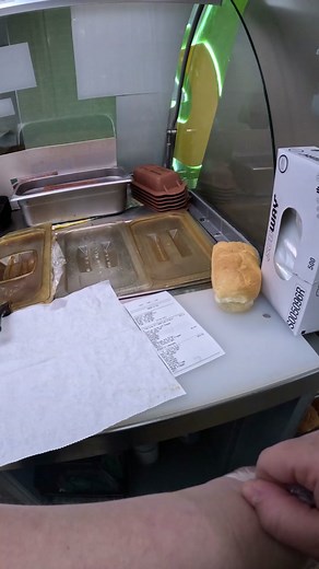 POV Working The Subway Drive Thru #subway #pov #fastfood #fastfoodlife #asmr #asmrfood
