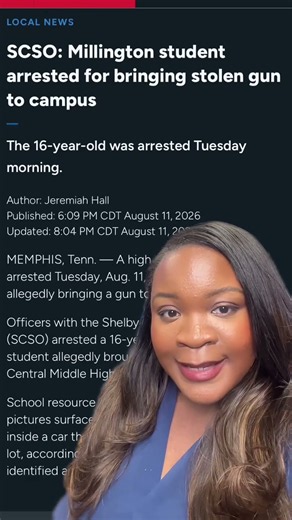 SCSO: 16-year-old arrested for bringing gun to school