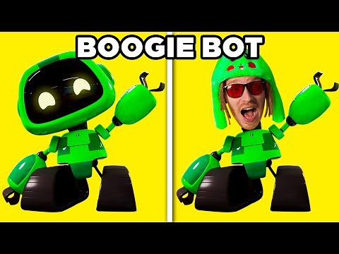 BOOGIE BOT Voice Impressions 🤪 (Poppy Playtime Chapter 2 all phrases)