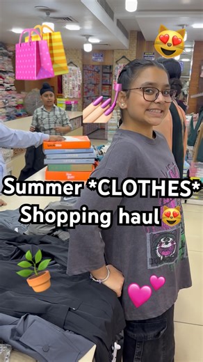 Summer *CLOTHES* shopping haul 🛍️ 🛒😻|| #summerfashion #shoppinghaul #minivlog #youtube