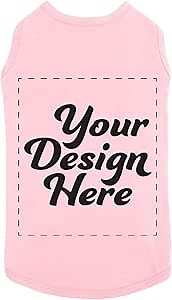 Apparelyn Custom Dog Shirt Design – Dog T-Shirt with Logo, Text or Image Print Custom Clothes for Dogs