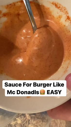 Homemade McDonald's Style Burger Sauce Recipe