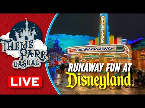 DISNEYLAND LIVE | Runaway Fun #rides #shows #fun