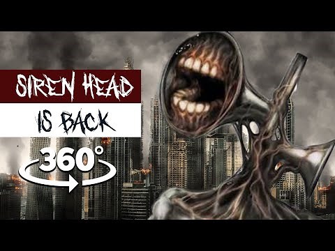 Siren Head is back - Funny Horror animation | 360 Video