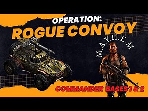 War Commander: Rogue Convoy Commander Bases 1 & 2.