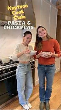 Naptime Cook Club: Pasta & Chickpeas