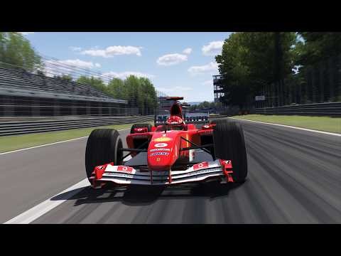 Ferrari F2004 hotlap at Monza (1:21.993)