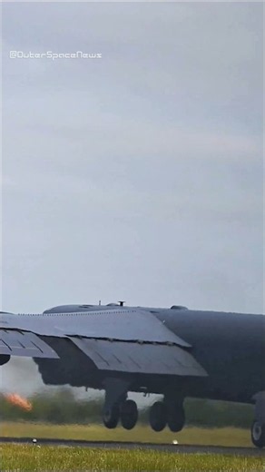 The B-52's Incredible Takeoff Power