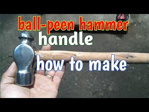 DIY || How to make ball-peen hammer handle