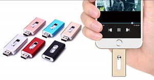 Now you can have your iPhone/iPad AND have expandable memory without a memory card slot! - SAVE 80% TODAY! | MobStub Daily Deals