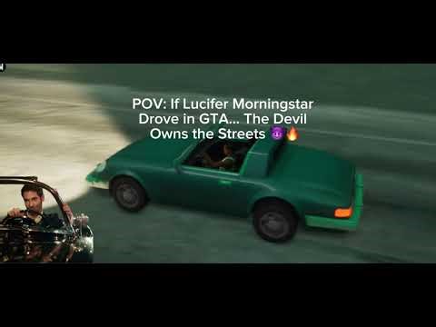 If Lucifer Morningstar Drove in GTA… The Devil Owns the Streets 😈🔥