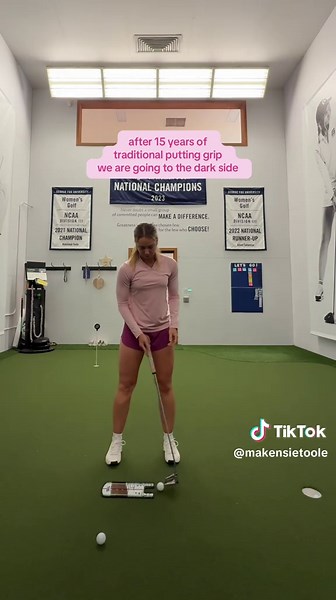 Switching to a New Putting Grip Technique