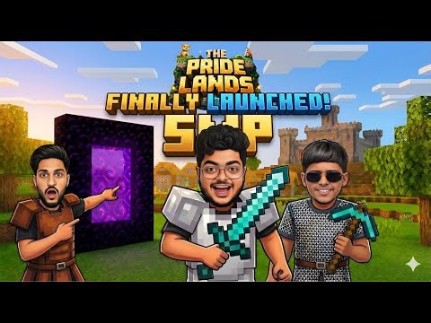 Finally Launched! The Pride Lands SMP 🦁 | Minecraft Survival Series | Hindi