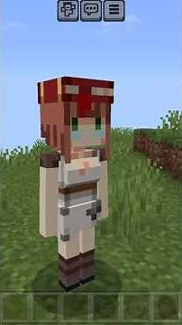 Minecraft cute waifu mod #minecraft #minecraftshorts #minecraftpe