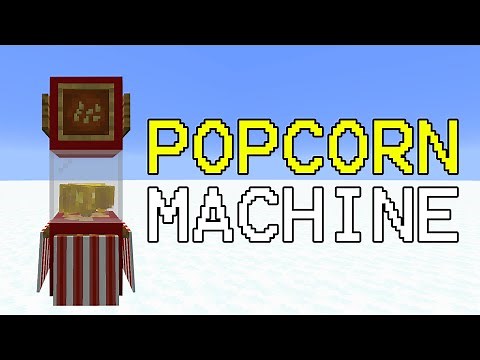 How to make a Popcorn Machine in Minecraft