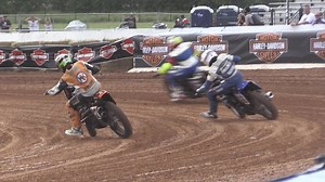 Highlights from qualifying today in Austin (TOP 5: 1. Rob Pearson, 2. Brad Baker, 3. Brandon Robinson, 4 Bryan Smith, 5. Jake Johnson) | Flat Track Live