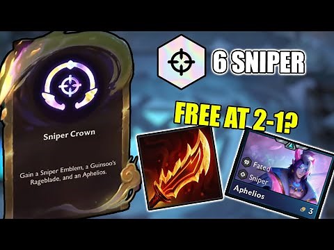 6 Snipers Is The Ultimate Iteration Of The Sniper Comp I Set 11 TFT