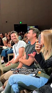 Mark Rober gets standing ovation at Google conference