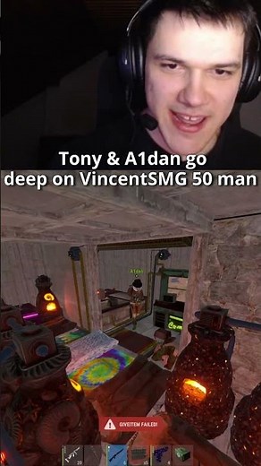 I love fighting zergs 😂#rust