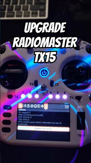 How to properly update the Radiomaster TX15 #radiomaster #tx15