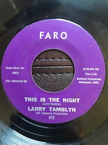 Larry Tamblyn - This Is The Night / Destiny