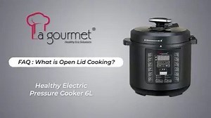 Pressure Cooker 6L FAQ - What is open-lid cooking Now you can save...