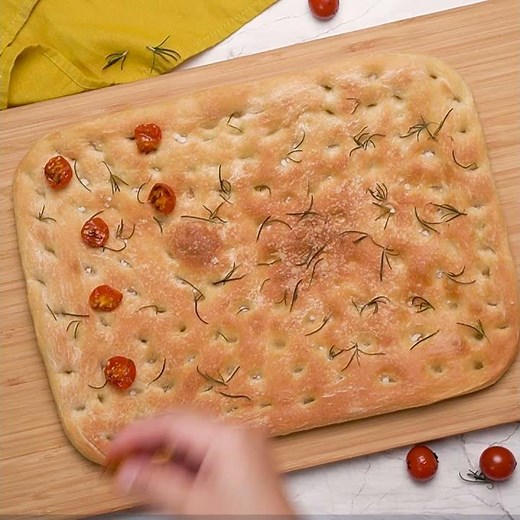 Fantastic Focaccia Genovese with Rosemary
