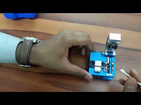 How to repair Fiber cleaver | Fiber Optic Cleaver Not Cutting and Troubleshooting #splicingmachine