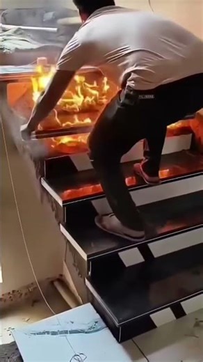 Sturdy stair tiles #shorts #tile #diy