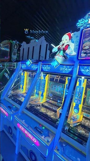 Ice World coin pusher machine