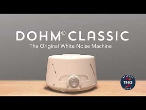 Yogasleep Dohm Classic (White) The Original White Noise Sound Machine, Soothing Natural Sounds