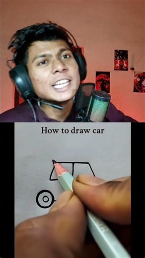 How to draw a mr.Bean Car ? #draw #painting #mrbean