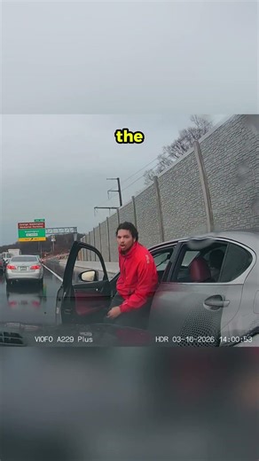 Road Rager Crashes Out In Traffic!