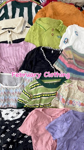 KNITTED TOPS OPEN BALE ~ SOLD 🎀 | February Clothing