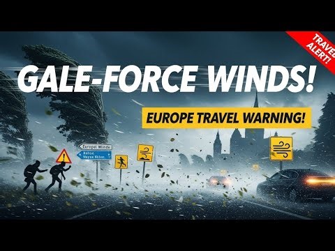 Gale-Force Winds Hit Europe: What Travelers Need to Know! 🌬️
