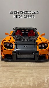 3.1K views · 103 reactions | CaDA Mazda Rx-7 Final Model Preview @doubleeagle_cada #cada #decada #cadamaster #technic #mazda #legotechnicmoc #legotechnic #mazdarx7 #supercars #gearbox #transmission #gears #mechanical #mechanism | Bricks Master Builders | Facebook