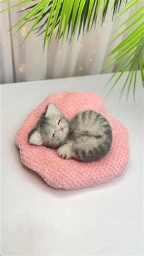 💖🐱Baby Kitten from a Sock 🧦 NO SEW ✨Looks So Real 😭💕 #diy #easycrafts #viral #trending