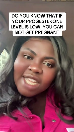 If your progesterone Level is low, it means you are not ovulating #progesterone #hormonehealth