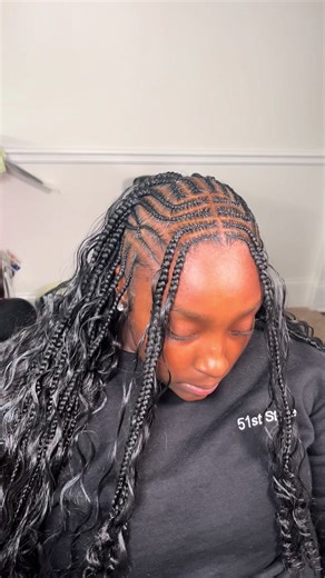 fulani x quick weave #hairbybrylei #gwinnettbraider #daculabraider #fyp #metroatlantabraider