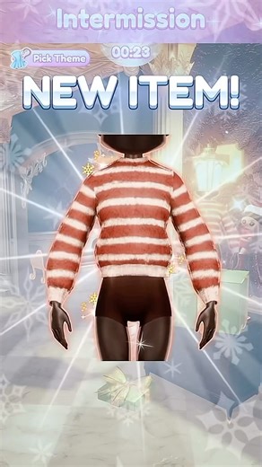 location for day TWO of the dress to impress winter update calendar is in intermission lobby #roblox