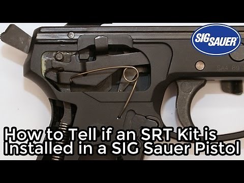How to Tell if an SRT Kit is Installed in a SIG Sauer P226 (or any other P-Series Pistol)