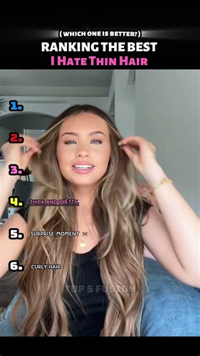 Ranking I Hate Thin Hair Trend