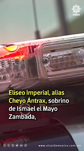 🔴 Elíseo Imperial, alias Cheyo Ántrax, sobrino de Ismael el Mayo Zambada, fue asesinado por hombres armados la tarde de este jueves en la carretera México 15, al sur de Culiacán, Sinaloa. 🚔 Las autoridades informaron que la víctima viajaba en una camioneta Chevrolet Colorado, cuando hombres armados que viajaban a bordo de dos vehículos lo alcanzaron a la altura de la zona de los deshuesaderos de autos y lo obligaron a detenerse. 🤔 De los vehículos que perseguían a Chelo Ántrax descendieron va