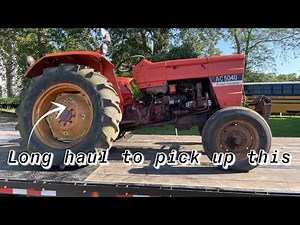 Destroying an Allis Chalmers 5040!