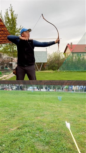 Ышкырык ок. Свистящая стрела . Whistling arrow 🎯. #кыргызстан #лучник #traditionalarchery @лук
