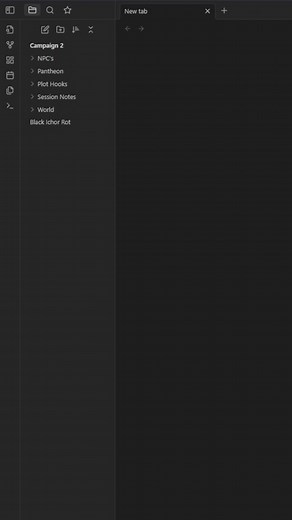 Tutorial sobre la app Obsidian para D&D